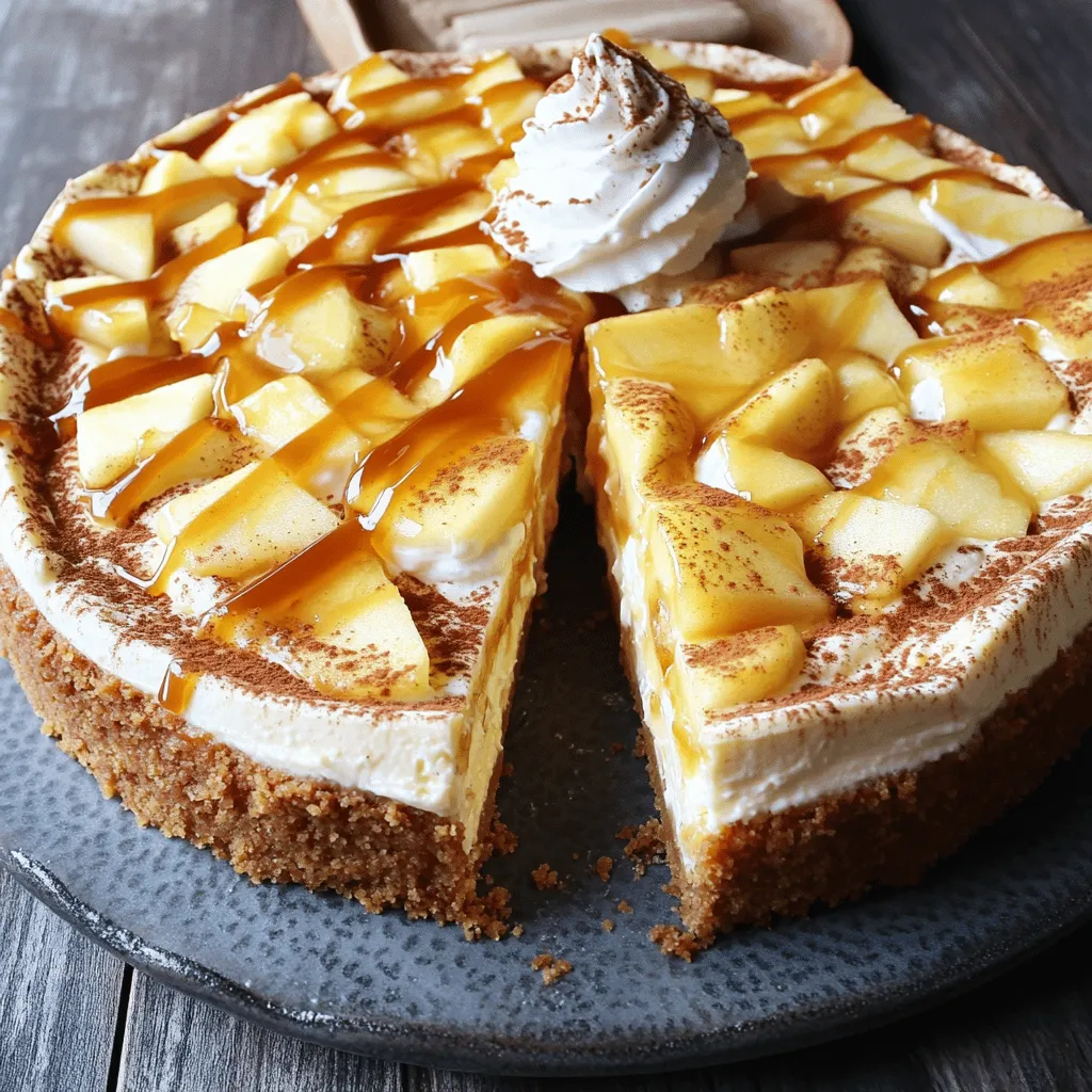 Caramel Apple Cheesecake Delightful and Easy Recipe