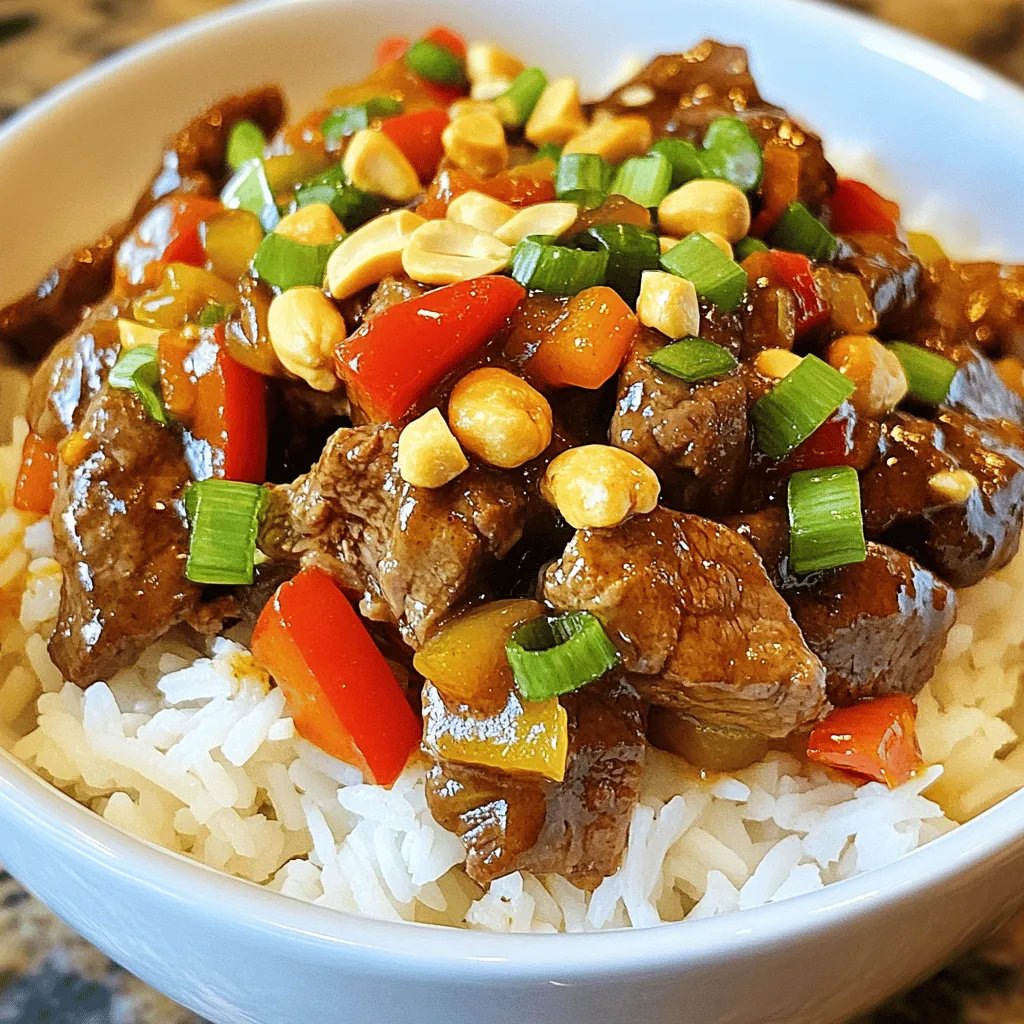 Spicy Delight: Kung Pao Beef Recipe
