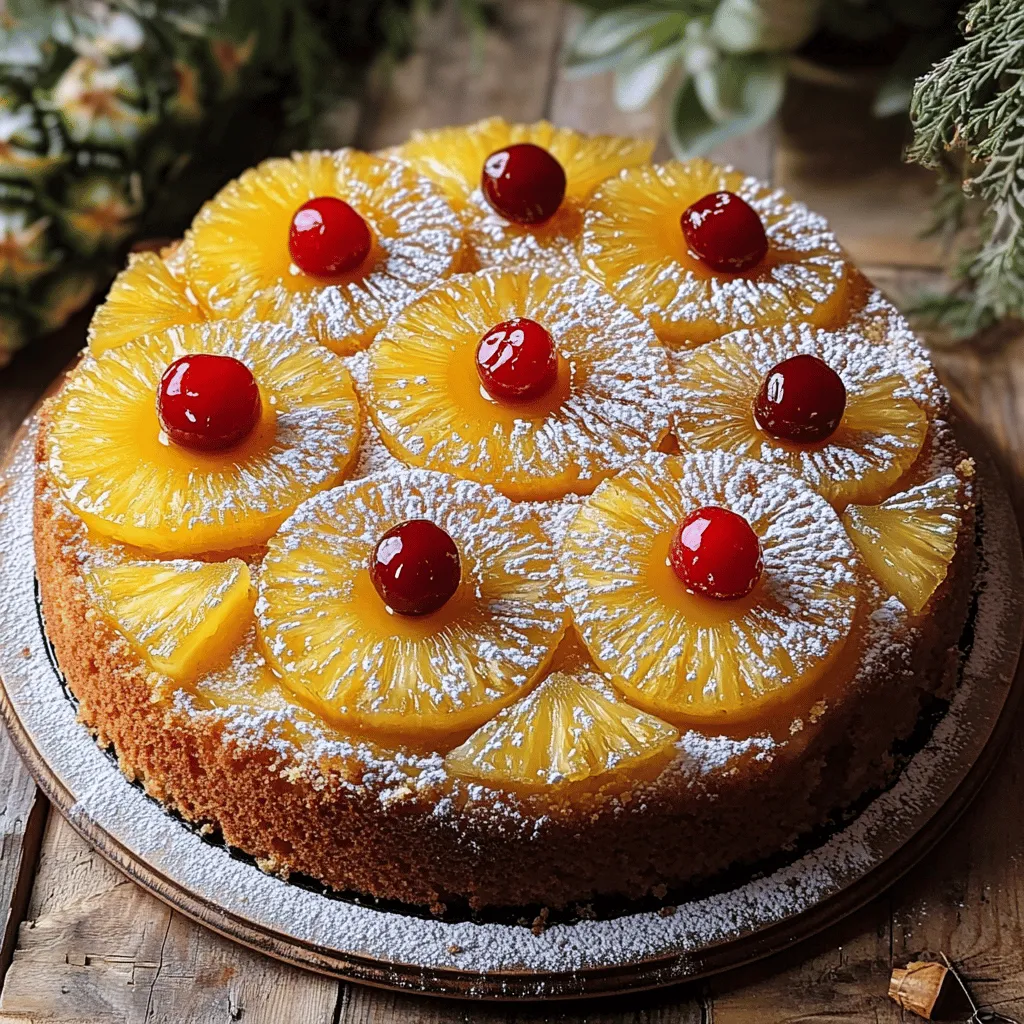 The Best Pineapple Upside Down Cake Delight