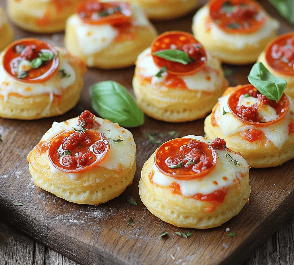 In the world of snacks, few items can rival the universal appeal of pizza. It’s a dish that transcends age barriers, making it a beloved favorite among children and adults alike. Now, imagine that same beloved flavor transformed into a bite-sized treat that is perfect for any occasion: enter the Bite-Sized Pepperoni Pizza Minis. These little morsels pack a punch of flavor and are incredibly easy to prepare, allowing you to indulge in the deliciousness of pizza without the fuss of traditional slices.