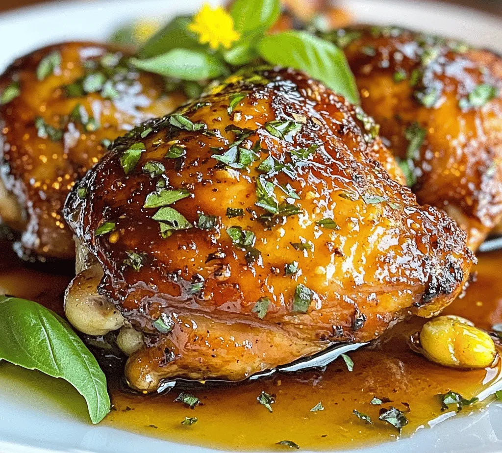 For a dish as flavorful as balsamic glazed chicken thighs, the quality and selection of ingredients are paramount. Each component plays a specific role in building the dish
