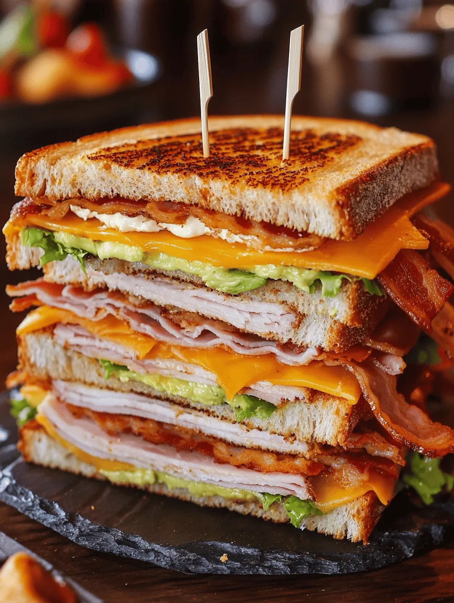 Triple Decker Delight Club Sandwich: A Modern Twist on a Classic Favorite