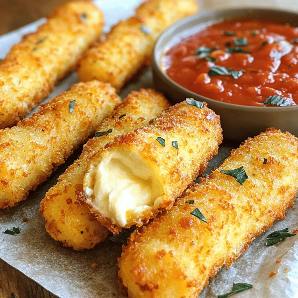 Mouthwatering Mozzarella Sticks Easy Homemade Recipe