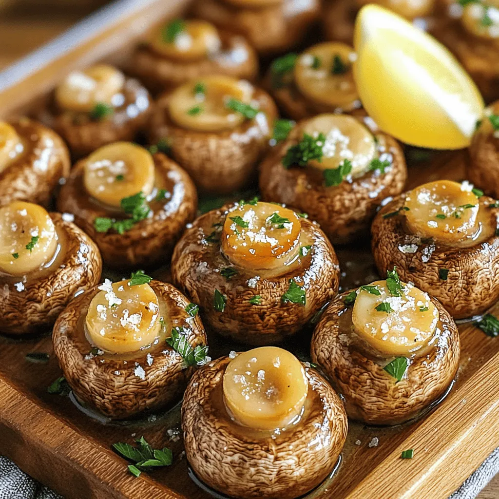 Garlic Mushrooms Flavorful and Simple Side Dish