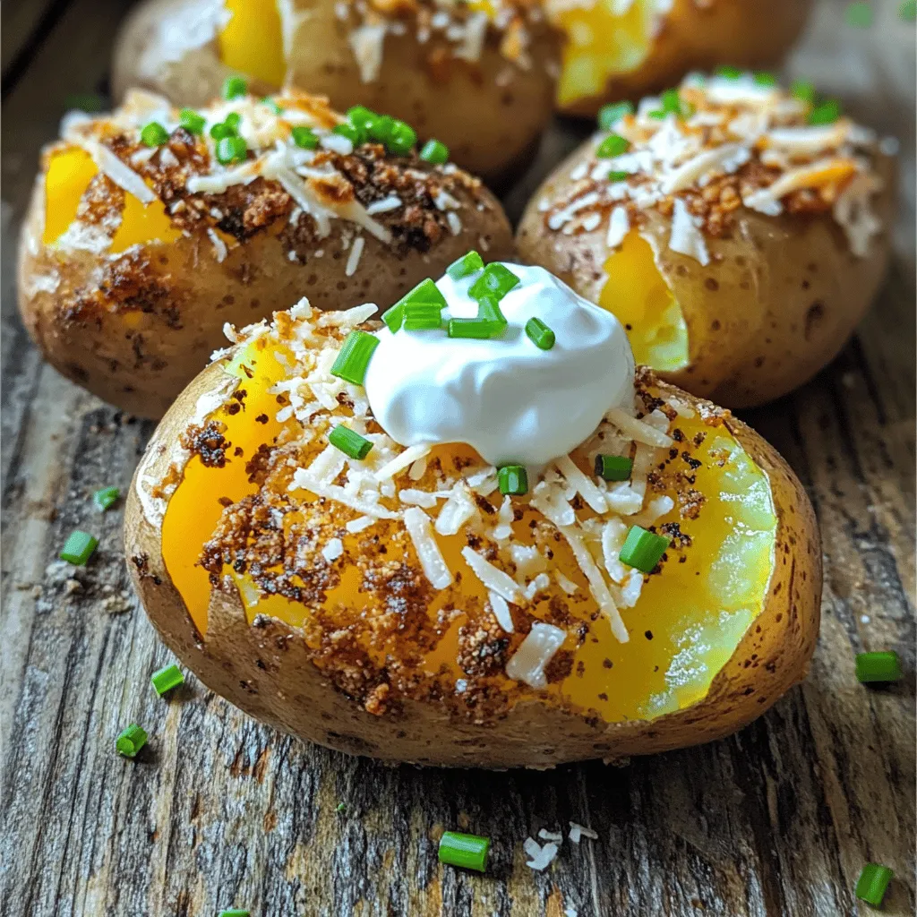 Air Fryer Baked Potatoes Perfect for Crispy Lovers