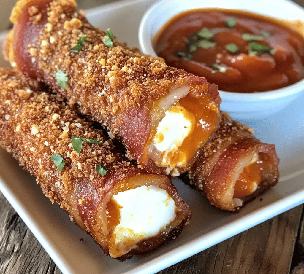 In the world of indulgent snacks, creativity knows no bounds. The delightful fusion of flavors and textures has led to a culinary trend that captures the essence of comfort food. One particular combination that has taken snack lovers by storm is bacon-wrapped dishes. From appetizers to main courses, the savory allure of crispy bacon elevates even the simplest of foods, transforming them into extraordinary delights. Among the many creations, bacon-wrapped mozzarella sticks stand out for their decadence and appeal.