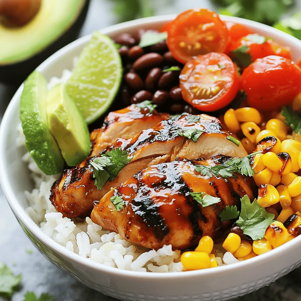 Honey Chipotle Chicken Rice Bowls: A Flavorful Fusion of Sweet and Spicy