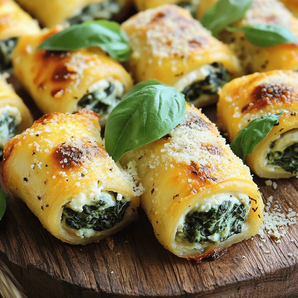 Savory Spinach Stuffed Chicken Roll-Ups Recipe