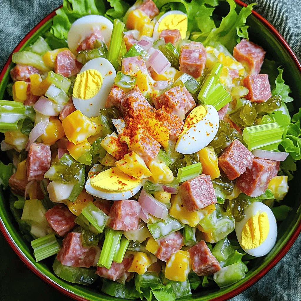 Bologna Salad Old Recipe for a Tasty Tradition