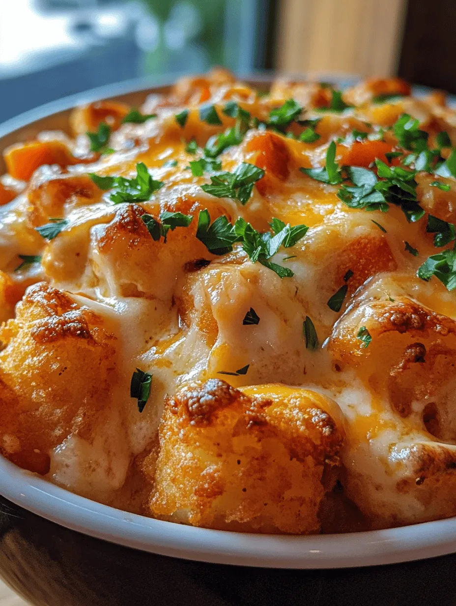 Delicious Chicken Tater Tot Casserole Recipe