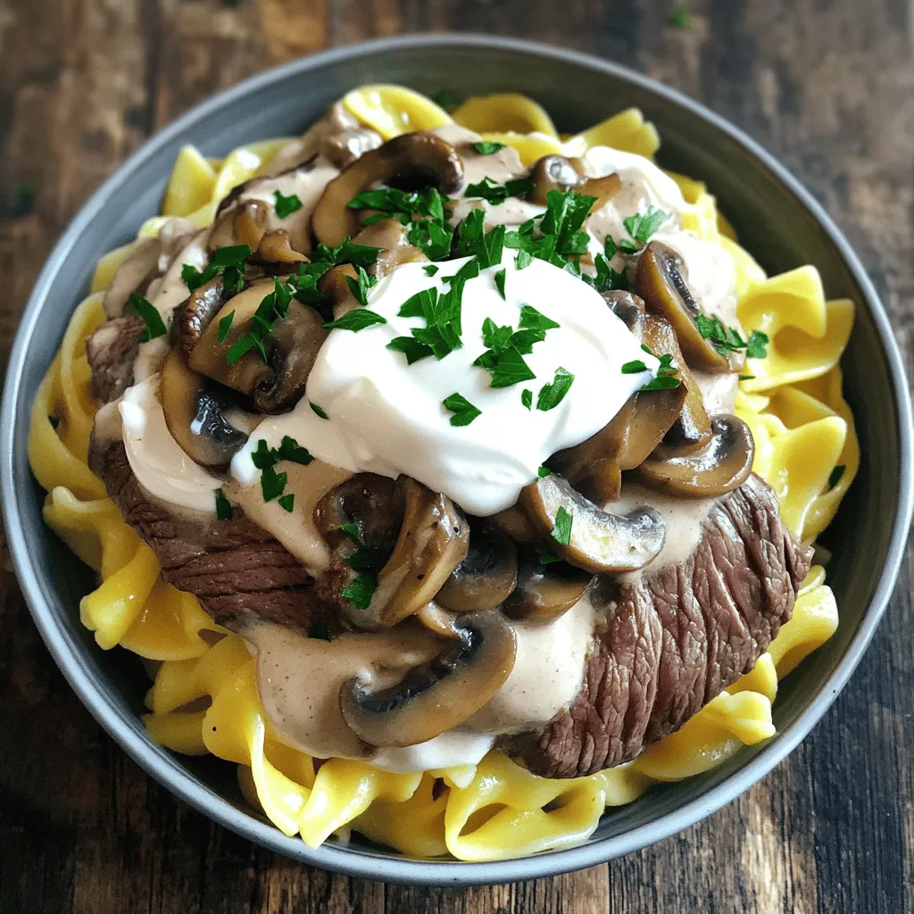 Beef Stroganoff Flavorful and Simple Comfort Dish