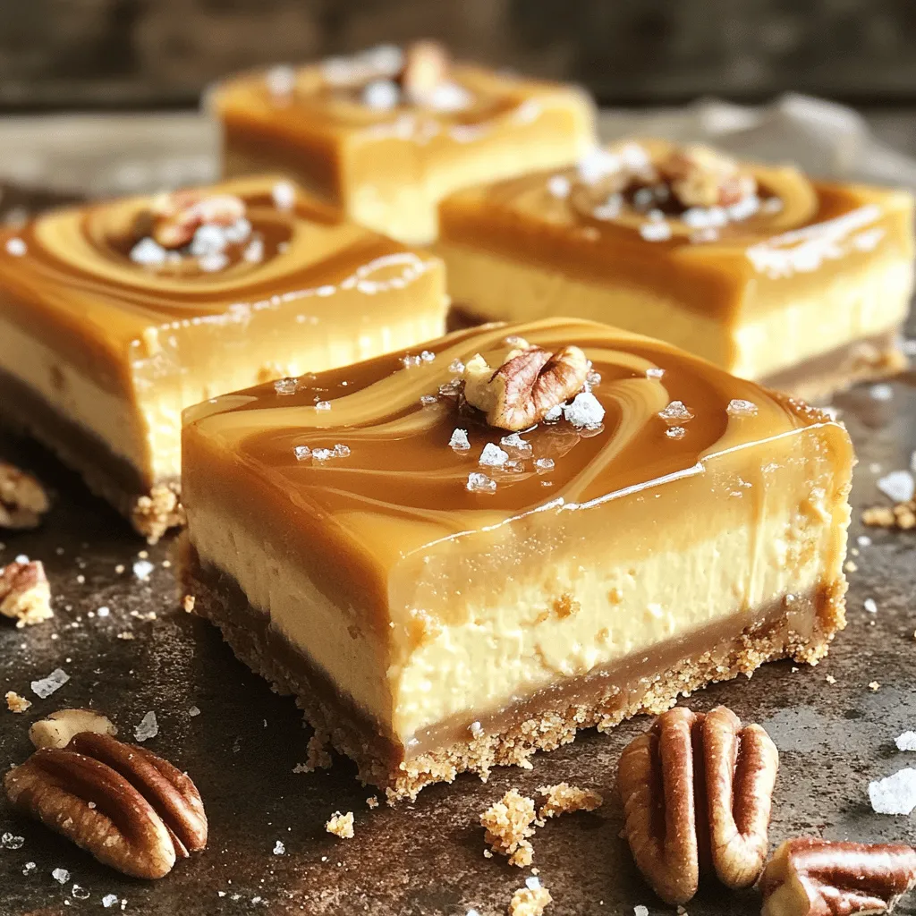 Caramel Cheesecake Bars Rich and Creamy Delight