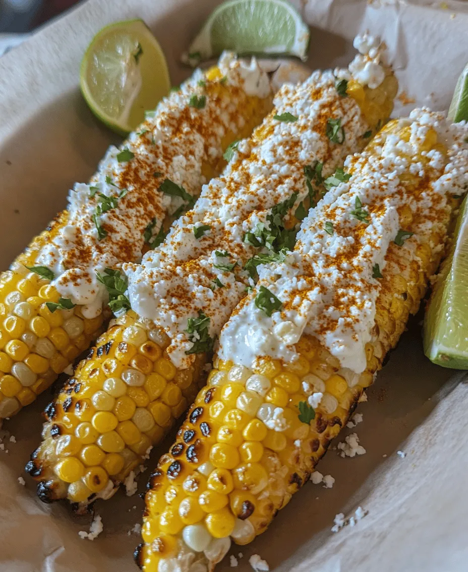 Creating the perfect baked Mexican street corn begins with selecting the right ingredients. Each component plays a vital role in developing the dish
