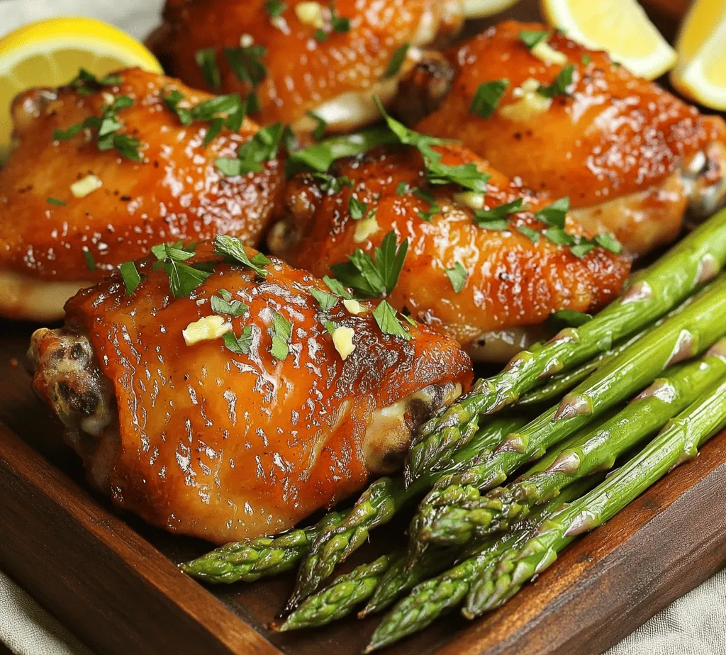 If you’re seeking a dish that marries simplicity with gourmet appeal, look no further than Garlic Butter Chicken Thighs with Asparagus. This recipe has quickly become a favorite among home cooks, and it