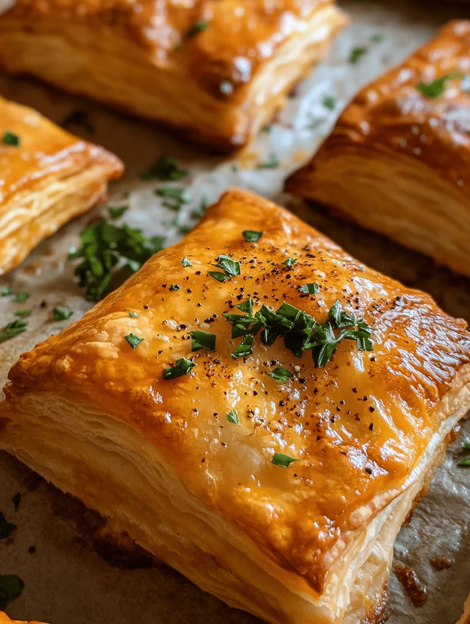 Crispy Ham &#038; Cheese Puff Pastry Stacks: A Delightful Treat for Any Occasion