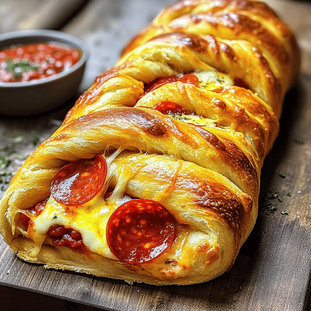 Cheesy Pepperoni Stromboli Irresistibly Tasty Recipe