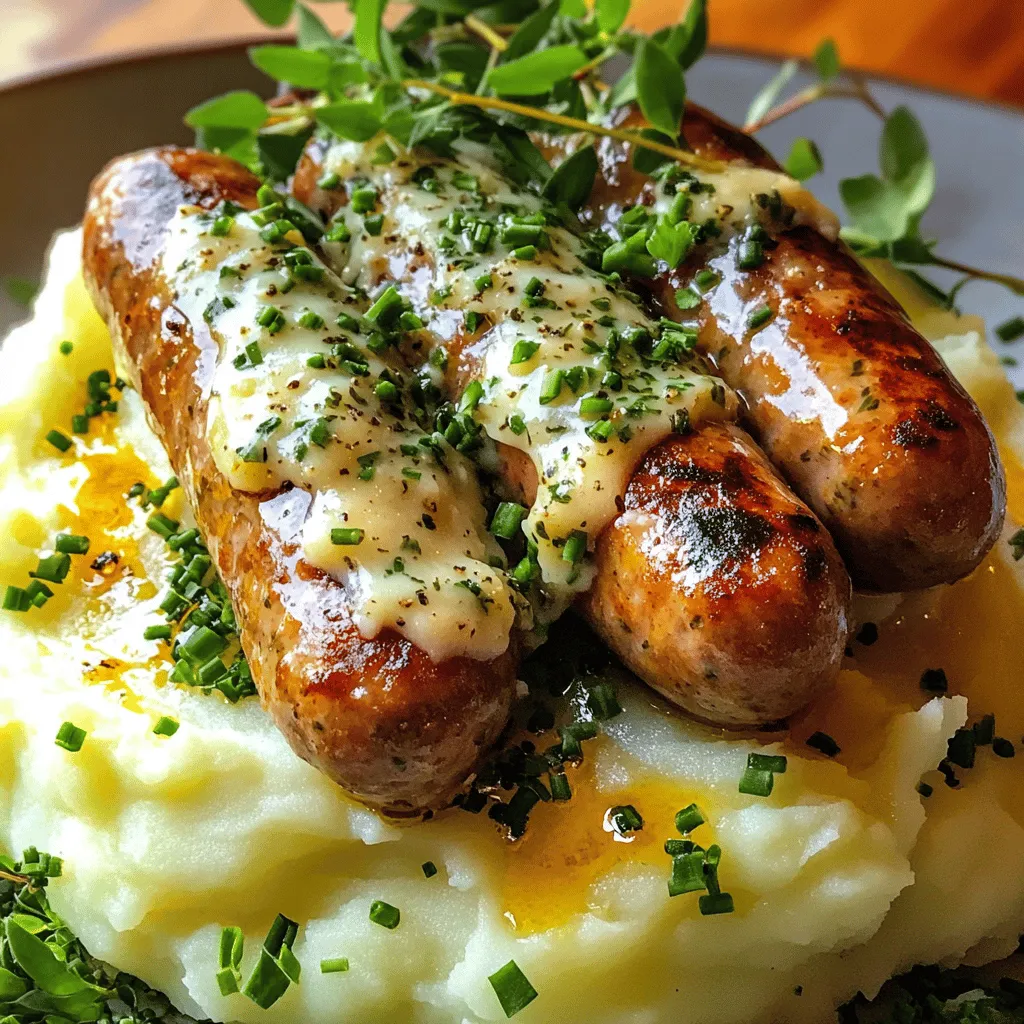Easy Bangers And Mash Recipe Simple and Tasty Meal