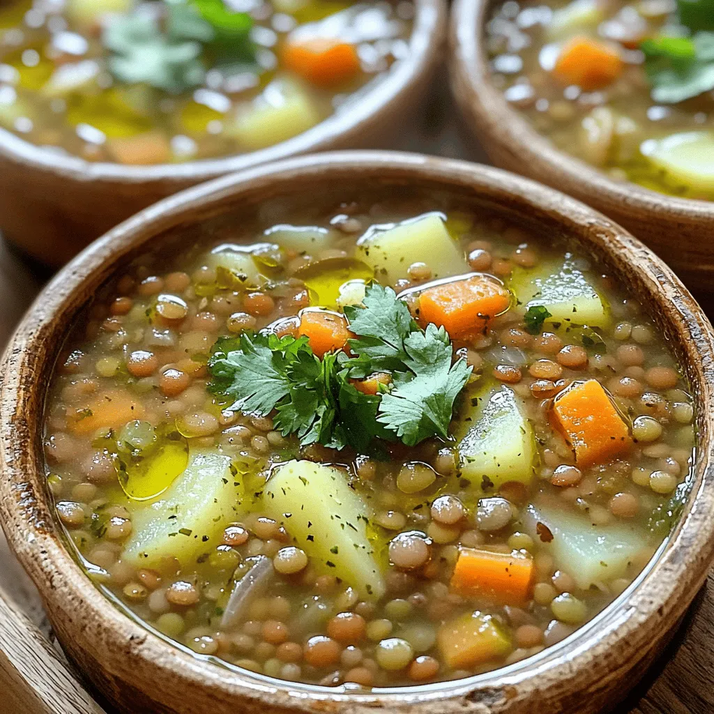 Arabic Lentil Soup Flavorful and Nourishing Dish