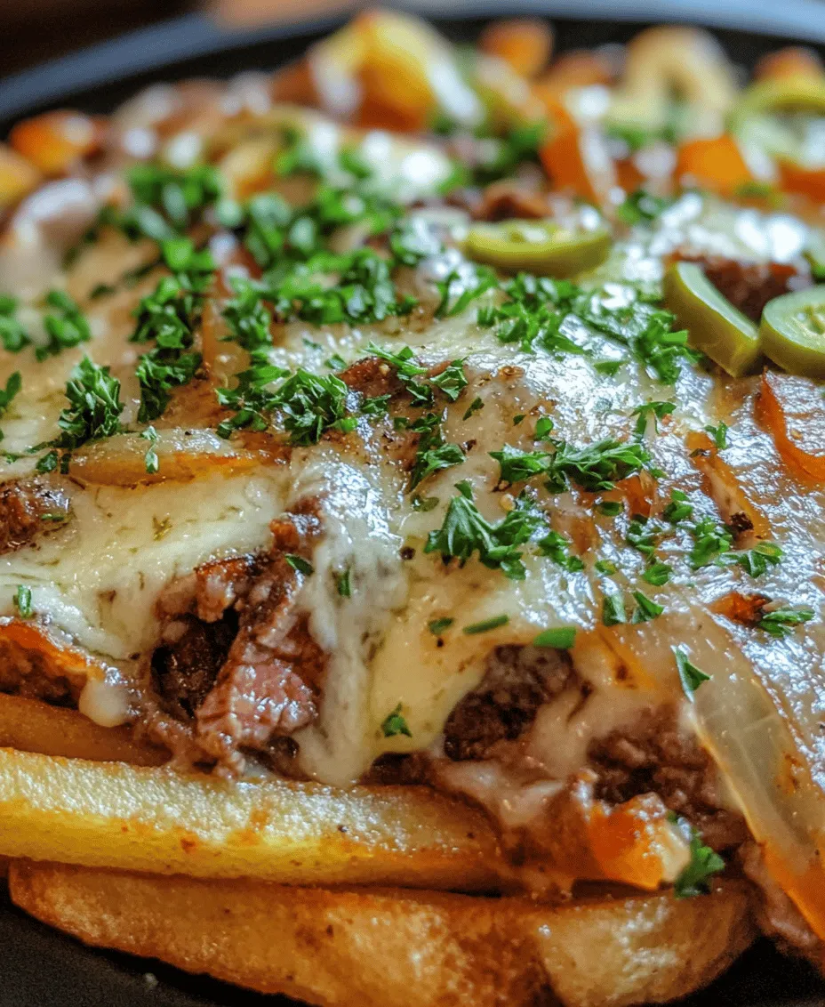 Indulge in the world of comfort food with our Philly Steak Cheese Fries recipe. This dish is a mouthwatering fusion of crispy, homemade fries topped with tender ribeye steak and a decadent blend of melted cheese, creating a delightful experience that appeals to all taste buds. Whether you’re hosting a game day gathering, enjoying a cozy family dinner, or simply satisfying a craving, these loaded fries serve as the perfect solution.