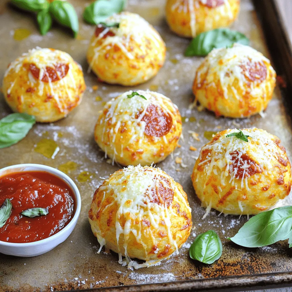 Cheesy Pepperoni Pizza Bombs Irresistible Snack Ideas
