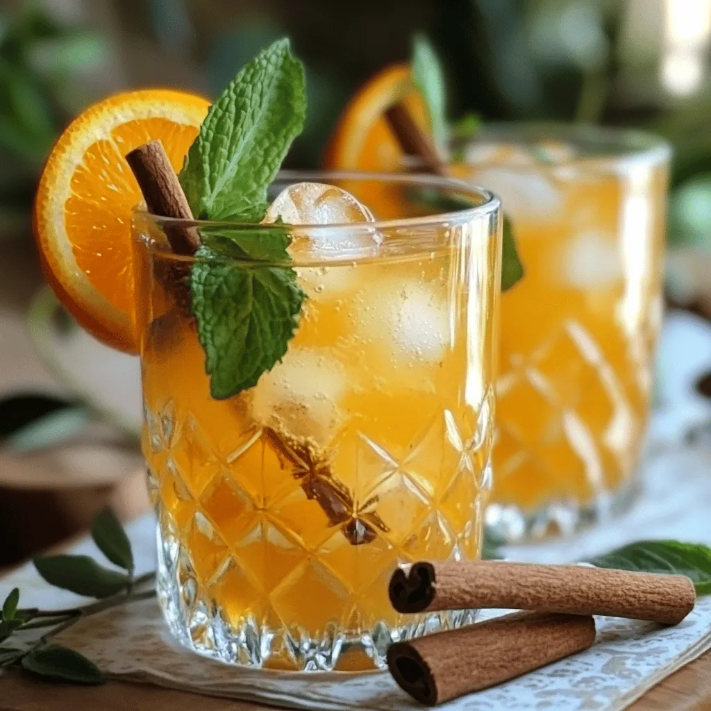 For a refreshing drink, you need simple ingredients. The key ingredients for this recipe are easy to find. You will need: