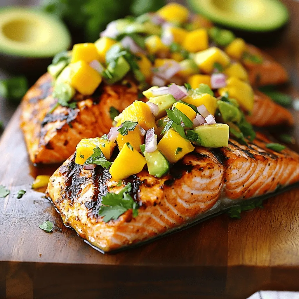 Chipotle Salmon with Mango Avocado Salsa: A Flavorful Culinary Adventure