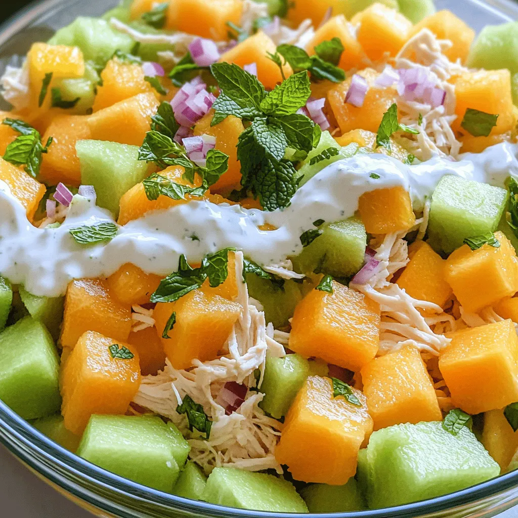 Patty’s Turkey Melon Salad Fresh and Nutritious Delight