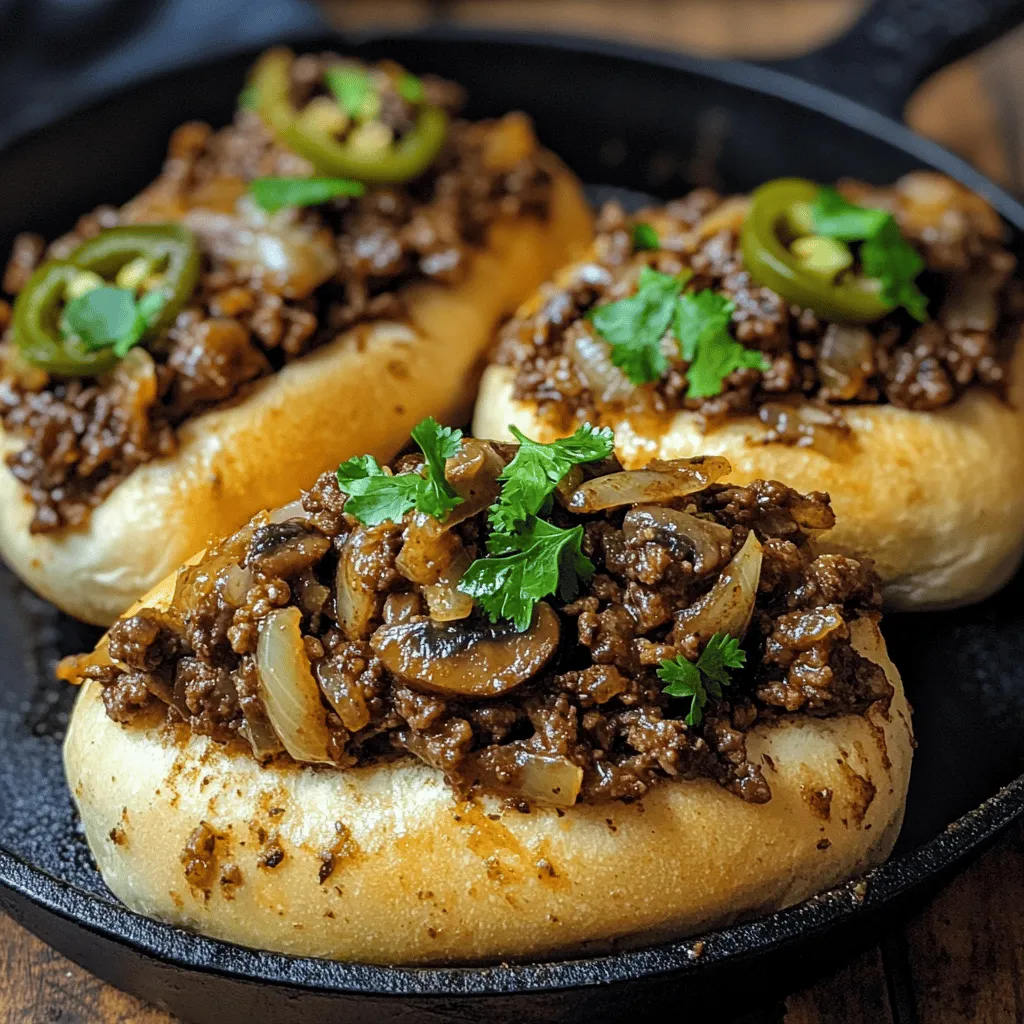 Philly Cheesesteak Sloppy Joes: A Deliciously Unique Twist on a Classic Favorite