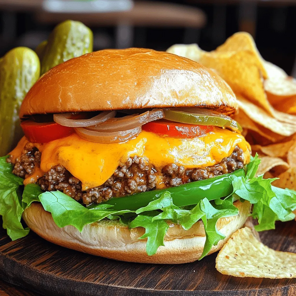 The Original Joe Sandwich Savory and Classic Delight