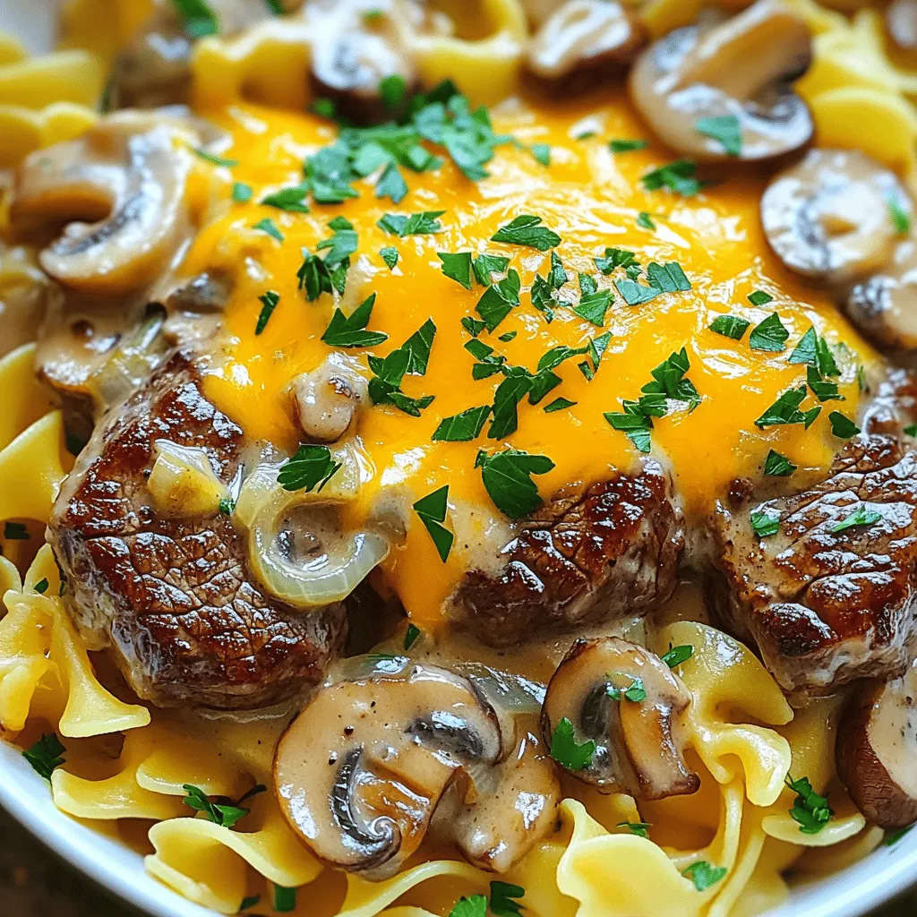 Savory Cube Steak Mushroom Casserole: A Hearty Comfort Food Delight