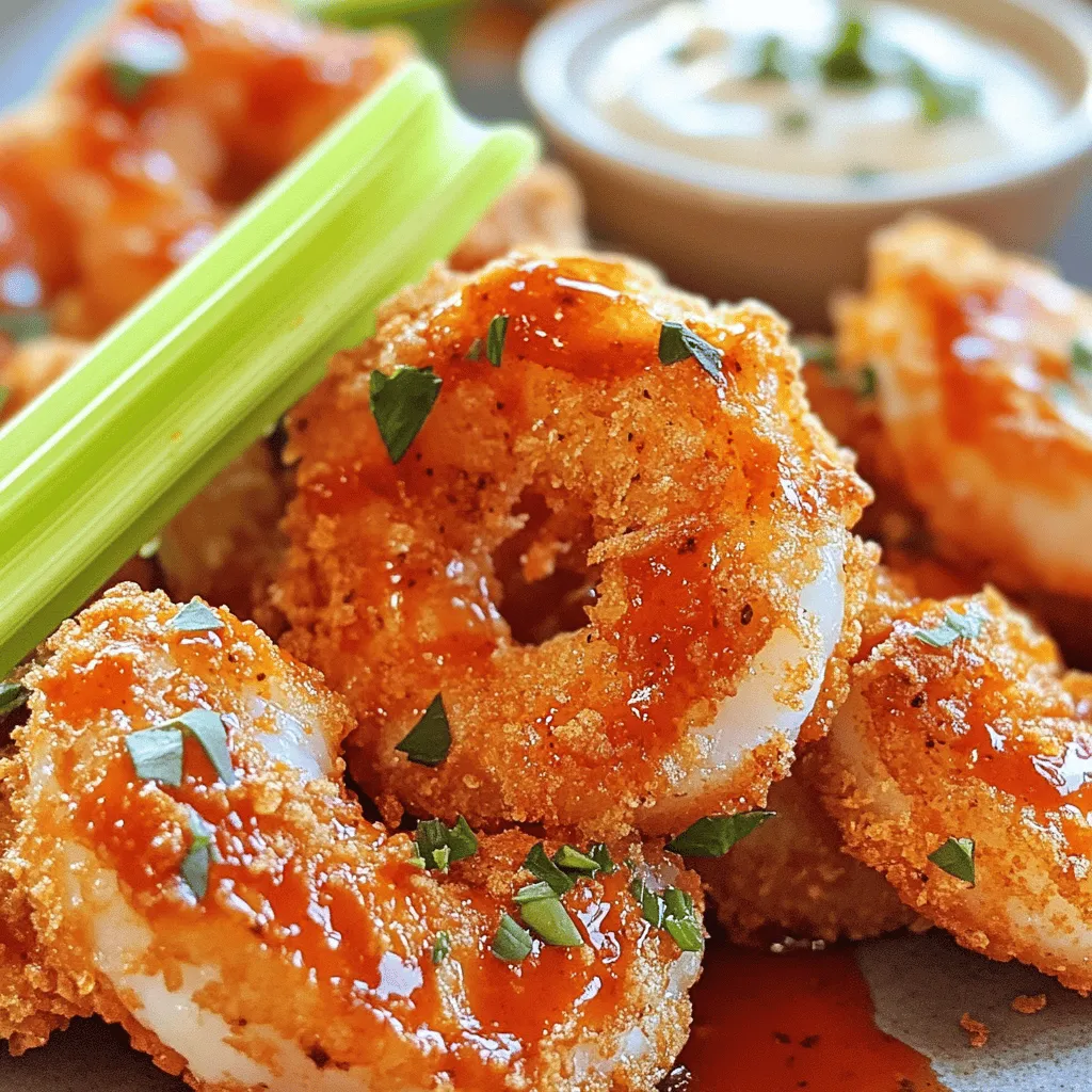 Crispy Buffalo Shrimp: A Flavorful Twist on a Classic Appetizer