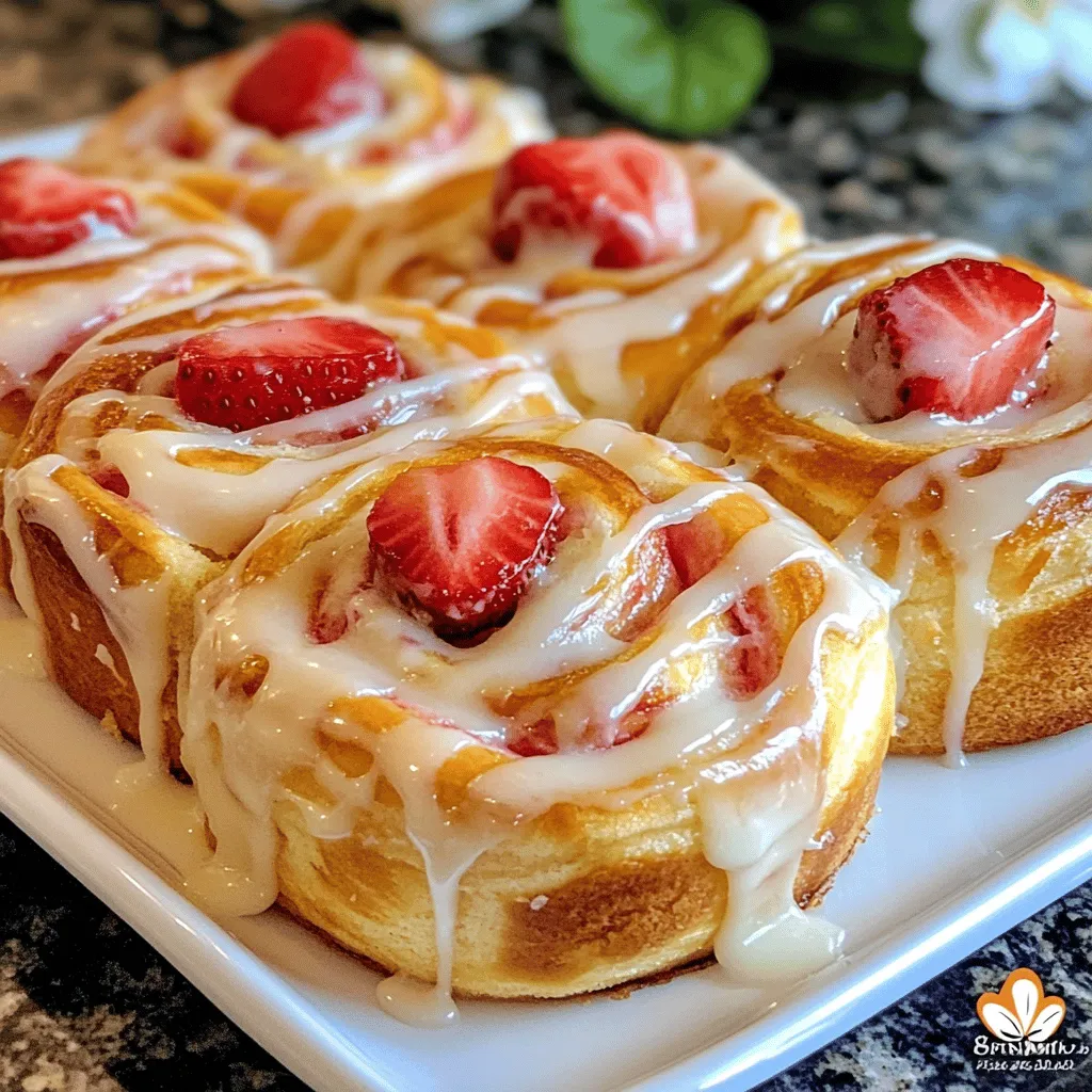 Exploring the Delight of Strawberry Cheesecake Sweet Rolls