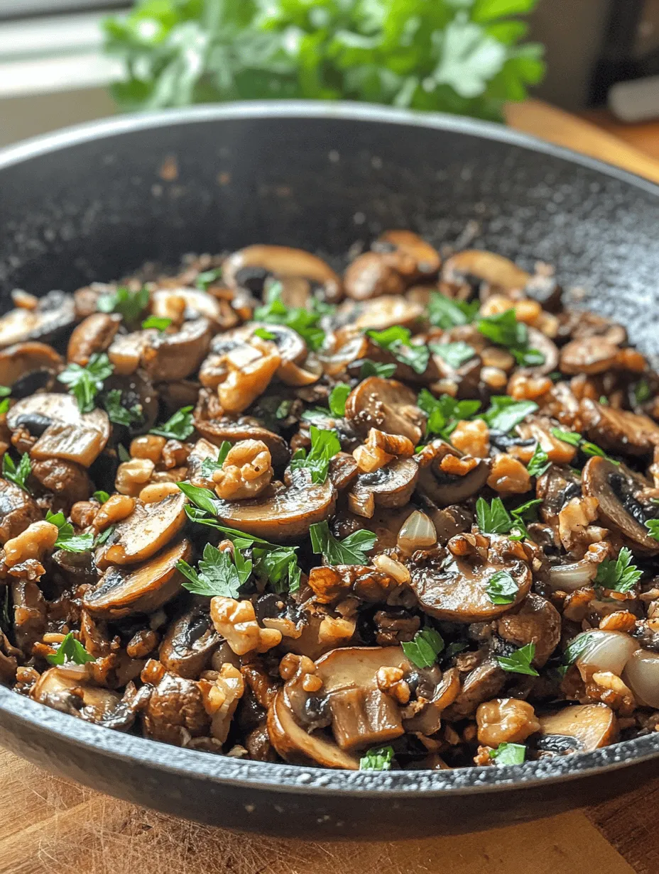 Exploring Plant-Based Alternatives with Walnut Mushroom Meat