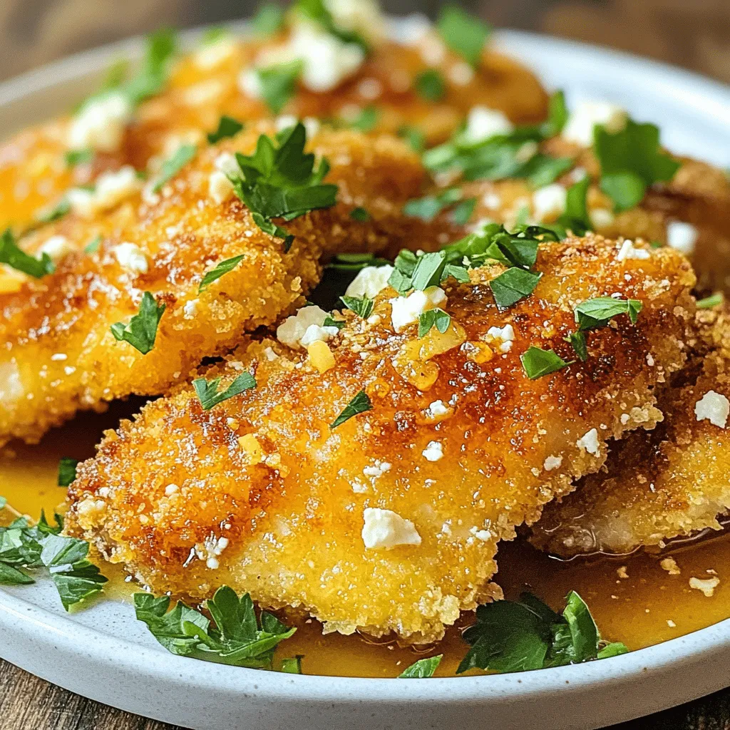 Crispy Hot Honey Feta Chicken: A Deliciously Unique Recipe