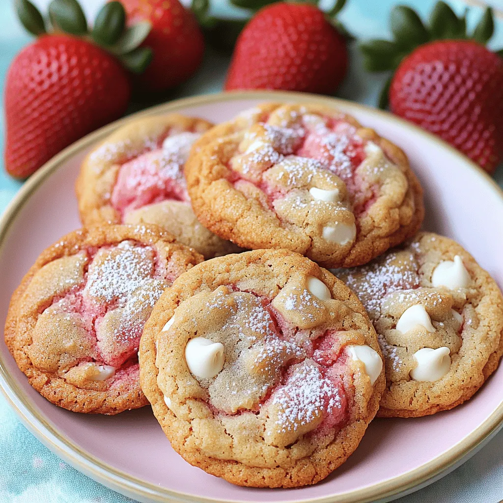 Strawberry Cookies Simple and Delicious Recipe Guide