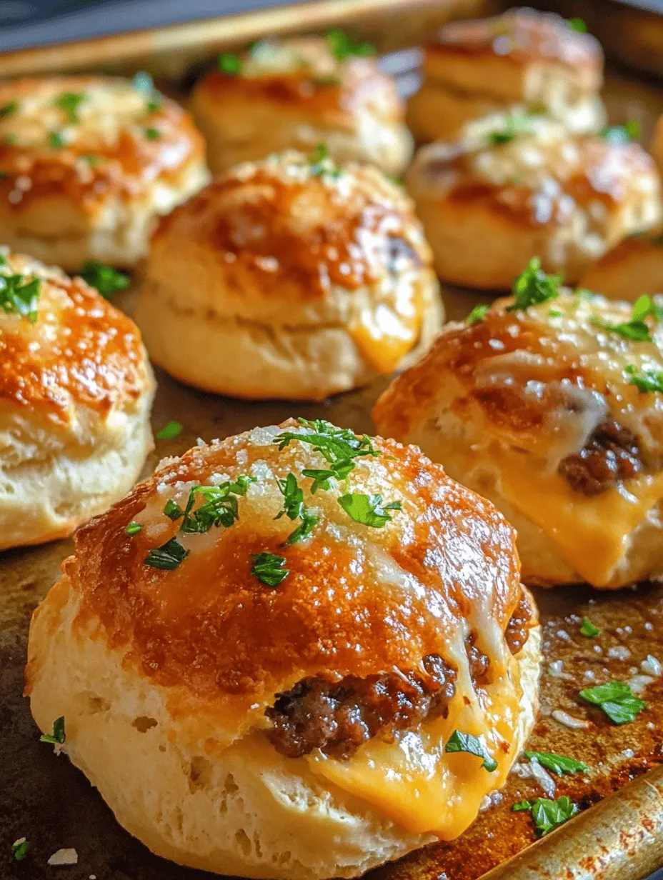 Garlic Parmesan Cheeseburger Bombs: A Flavorful Twist on a Classic Favorite