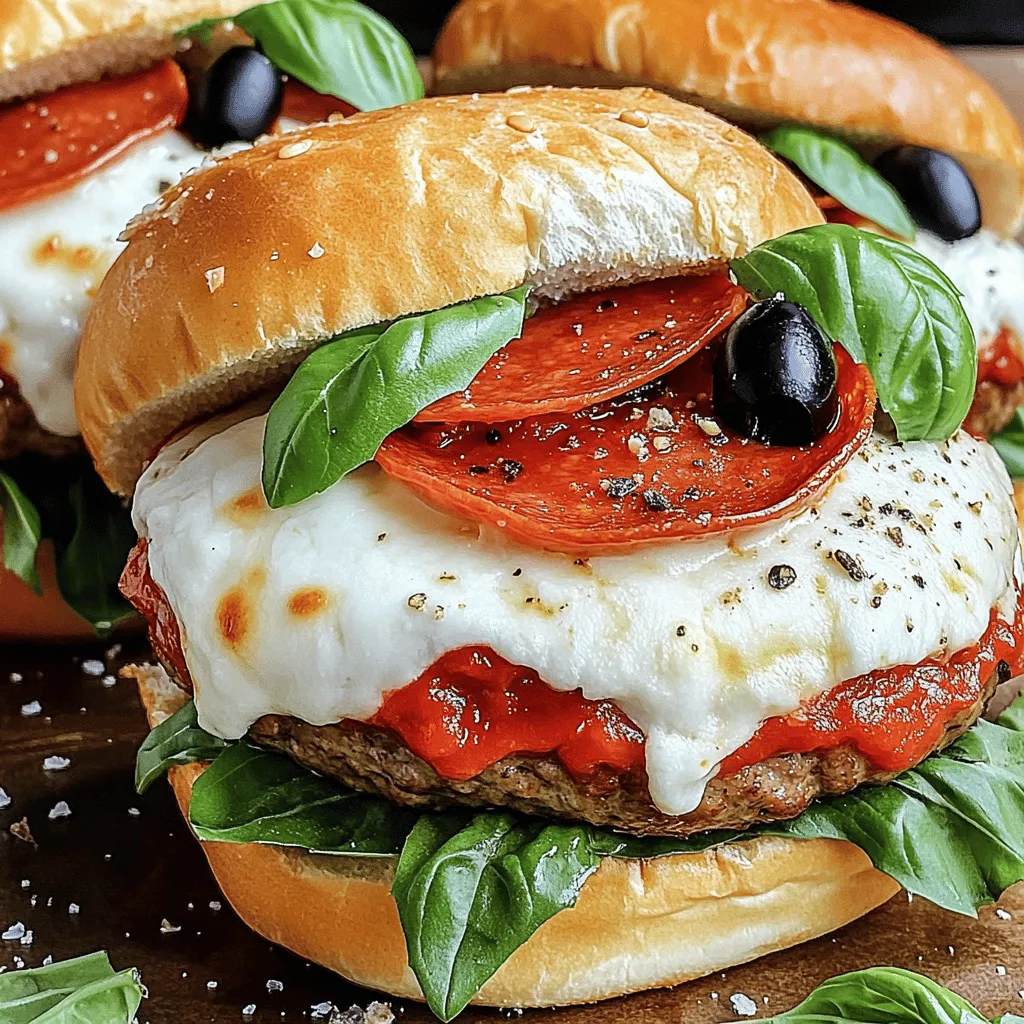 Pizza Burgers: A Delicious Fusion of Flavors