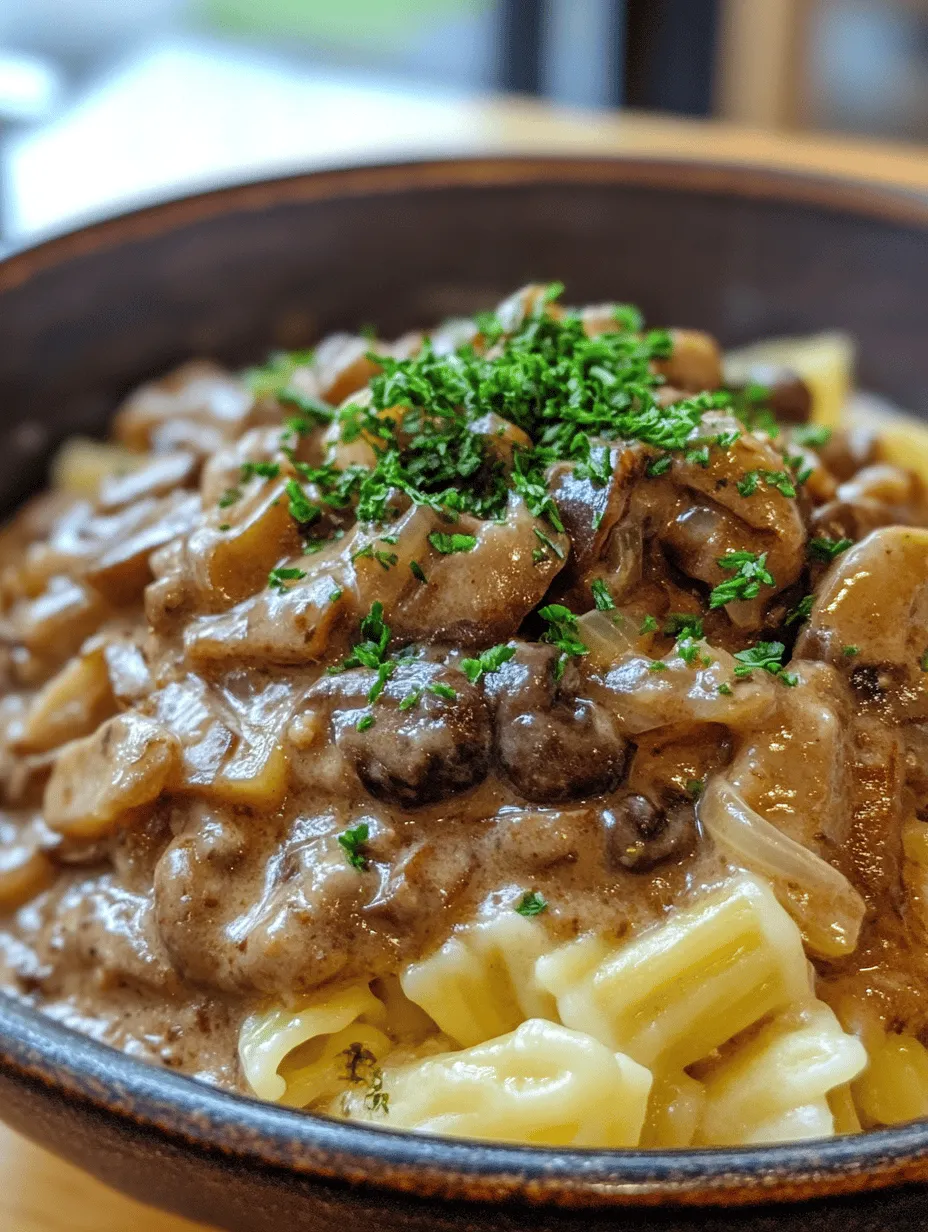 Vegan Mushroom &#038; Jackfruit Beef Stroganoff: A Comfort Food Revolution