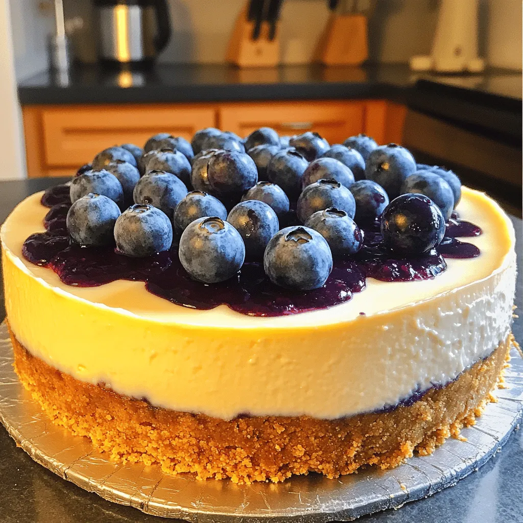 Best Blueberry Cheesecake Recipe