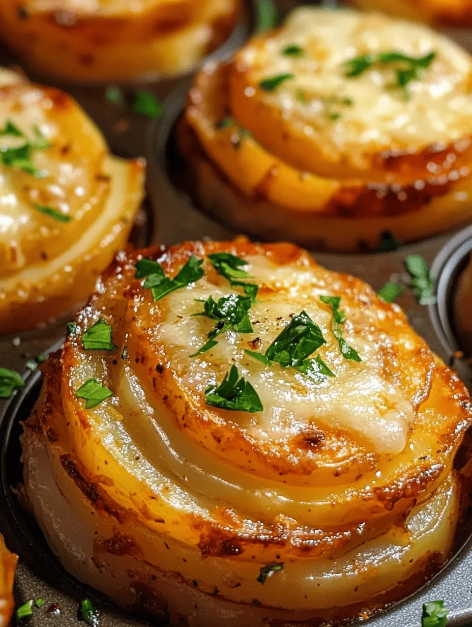 Garlic Herb Muffin Pan Potato Galettes: A Flavorful Twist on Tradition