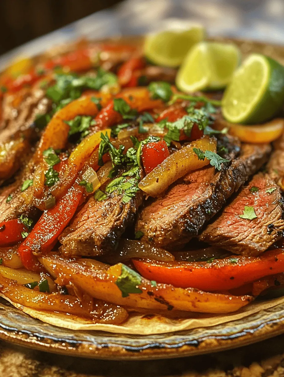 Sizzling Steak Fajitas Recipe: A Flavorful Journey