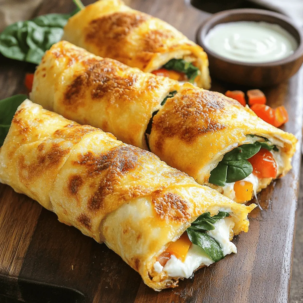 Cheesy Garlic Chicken Wraps Easy and Tasty Meal