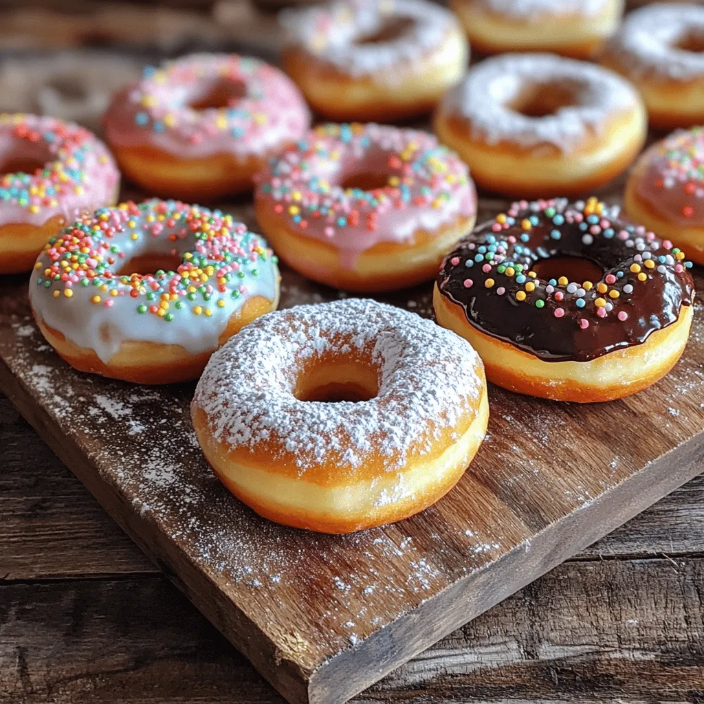 Cake mix donuts are a fun twist on classic donuts. They use cake mix as a base, making them easy to prepare. You only need a few simple ingredients. With this method, you can whip up homemade donuts with cake mix in no time.