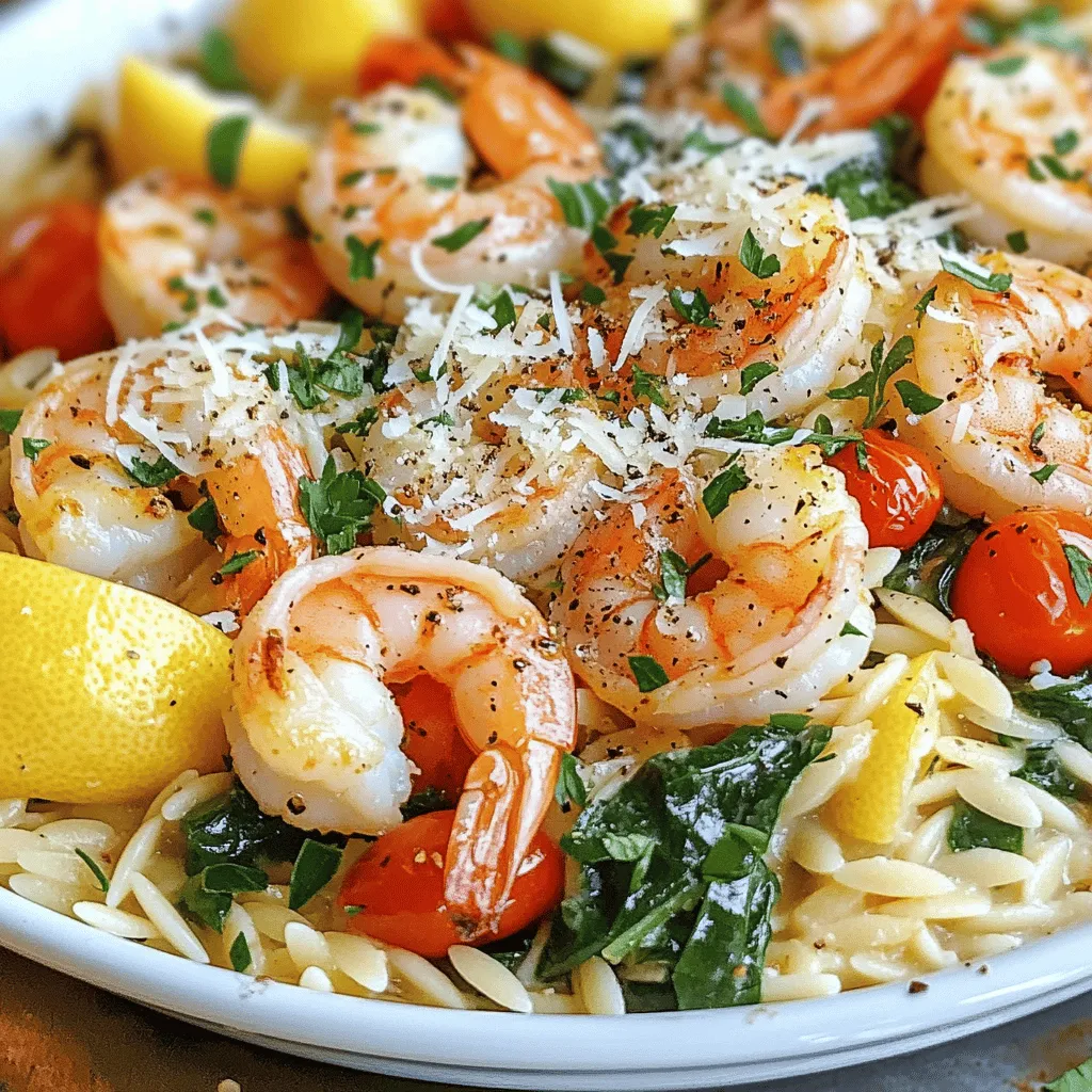 One Pan Parmesan Orzo with Shrimp: A Delightful Culinary Experience