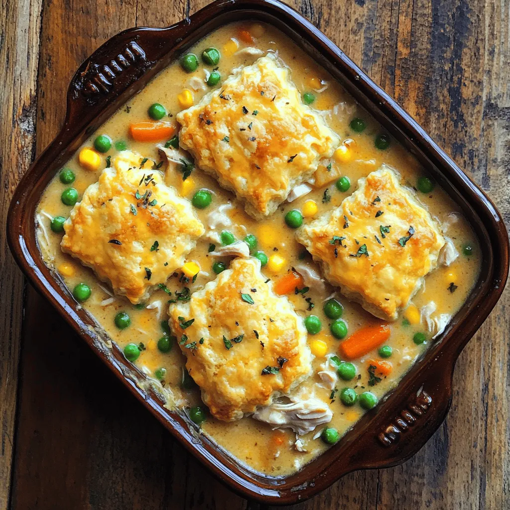 Chicken Pot Pie Casserole Comforting Family Dish