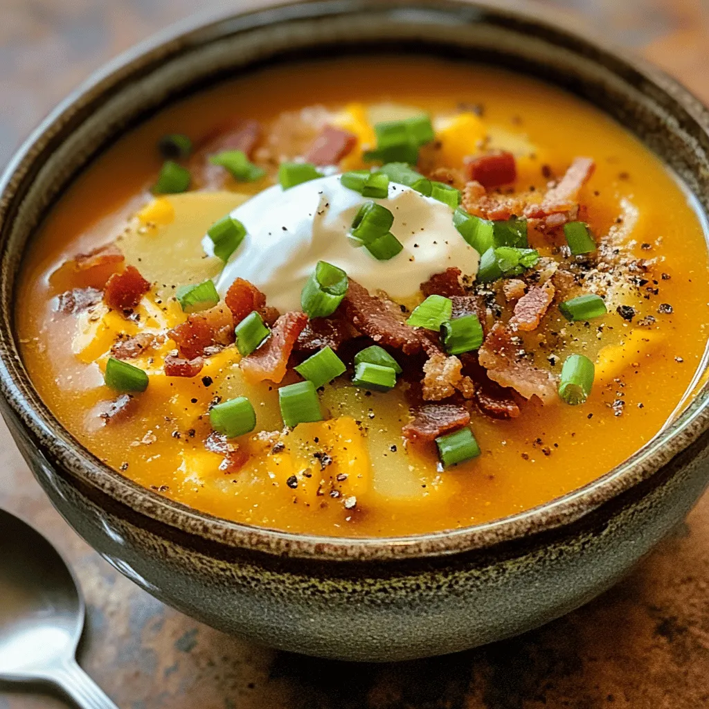Ultimate Loaded Baked Potato Soup: A Hearty Comfort Food Delight