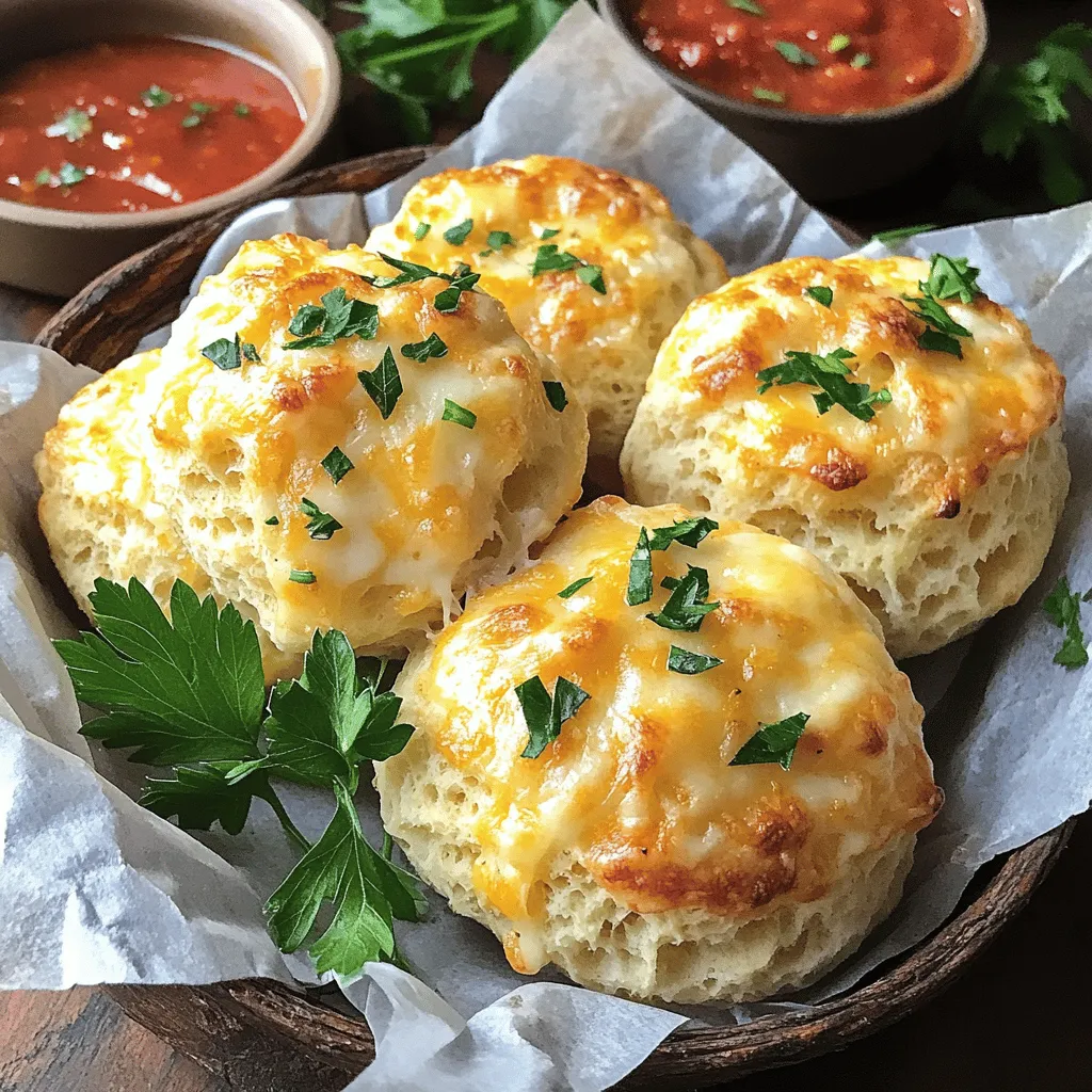 Cheesy Garlic Biscuit Bombs Perfect for Any Gathering