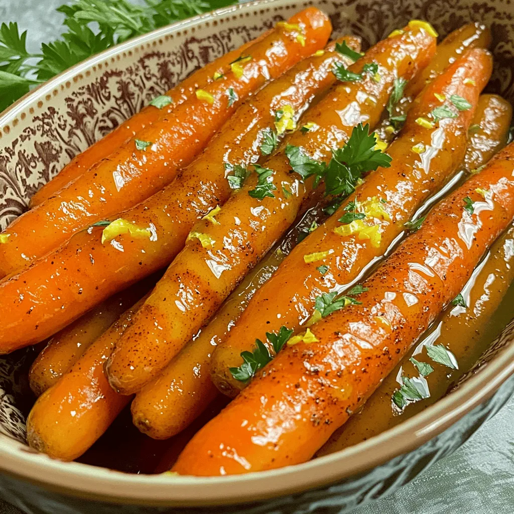 I loved the outcome of my Heavenly Honey-Lemon Glazed Carrots. This dish brings joy to church events. I wanted something simple yet special. Fresh carrots shine with a sweet and tangy glaze.