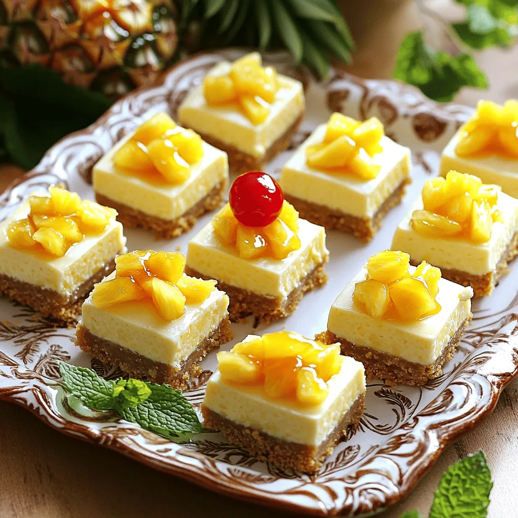 Irresistible Pineapple Upside-Down Cheesecake Bites