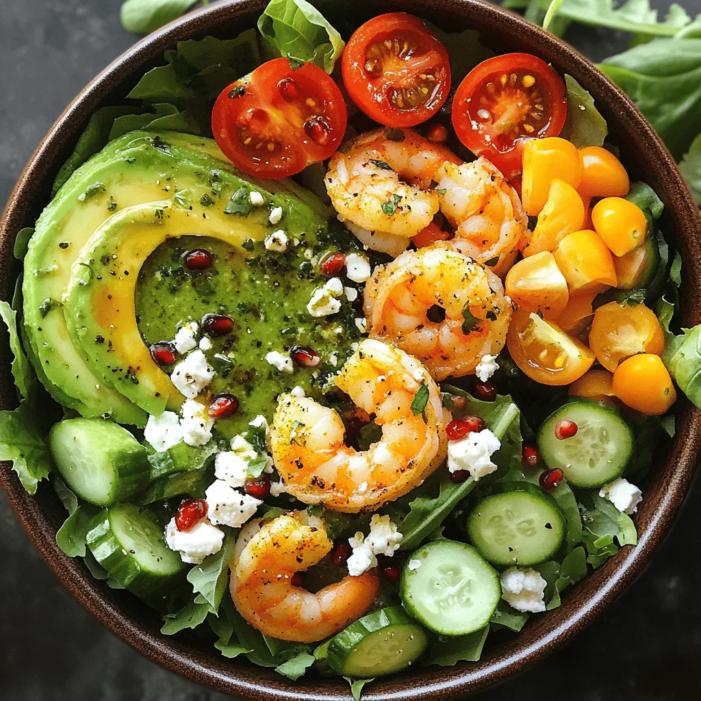 Green Goddess Meets Underwater King: A Fresh and Flavorful Shrimp Salad Recipe